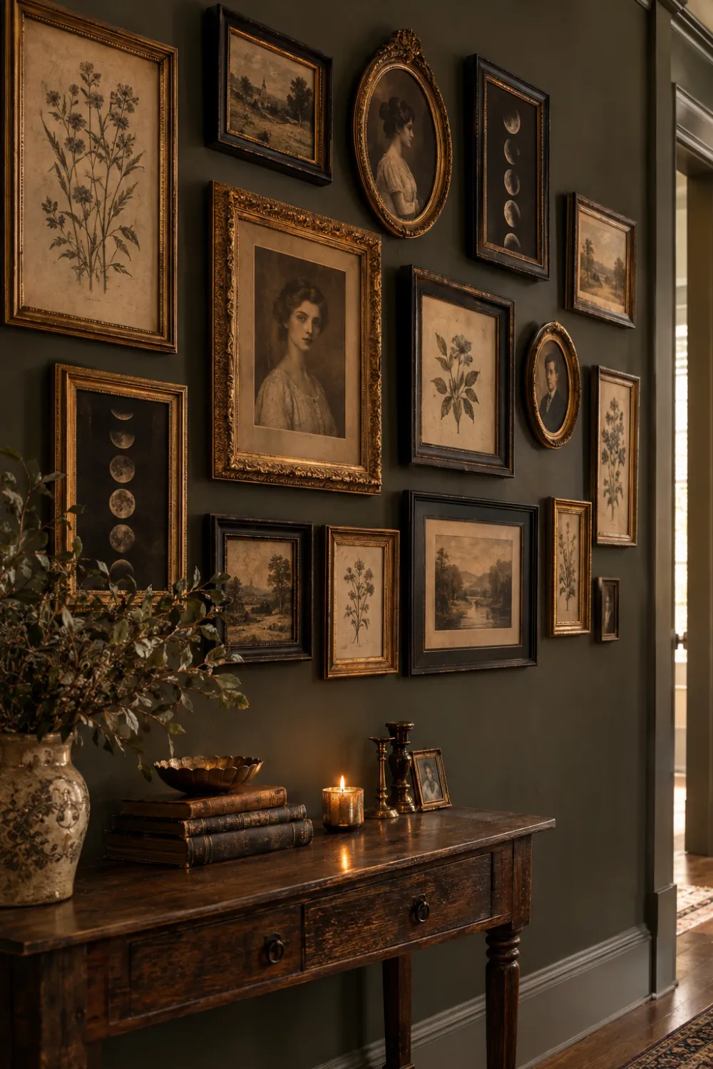 Haunted Gallery Wall
