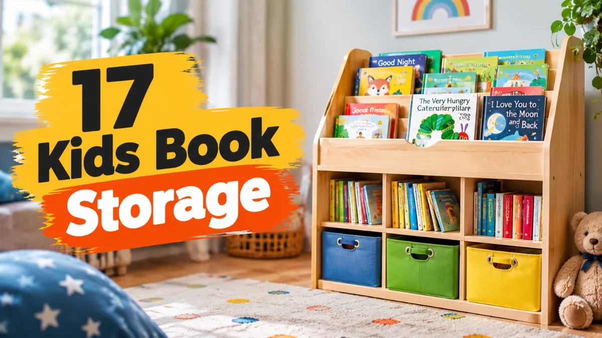 Kids Book Storage