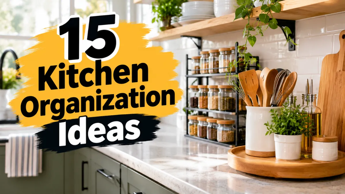 Kitchen Organization Ideas