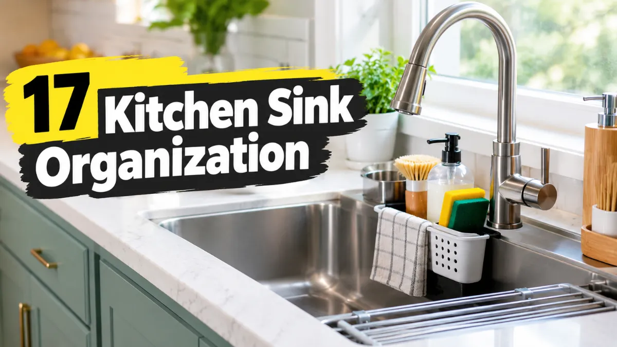 Kitchen Sink Organization