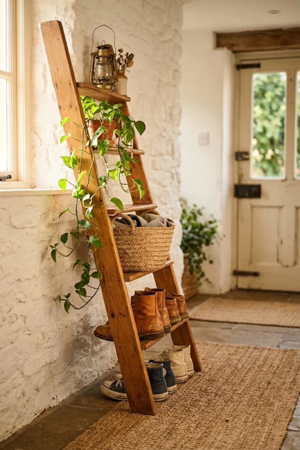 Ladder-Style Shelf