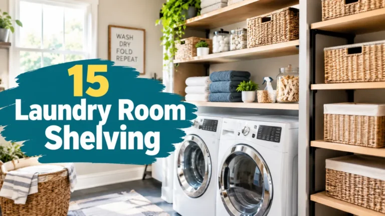 Laundry Room Shelving