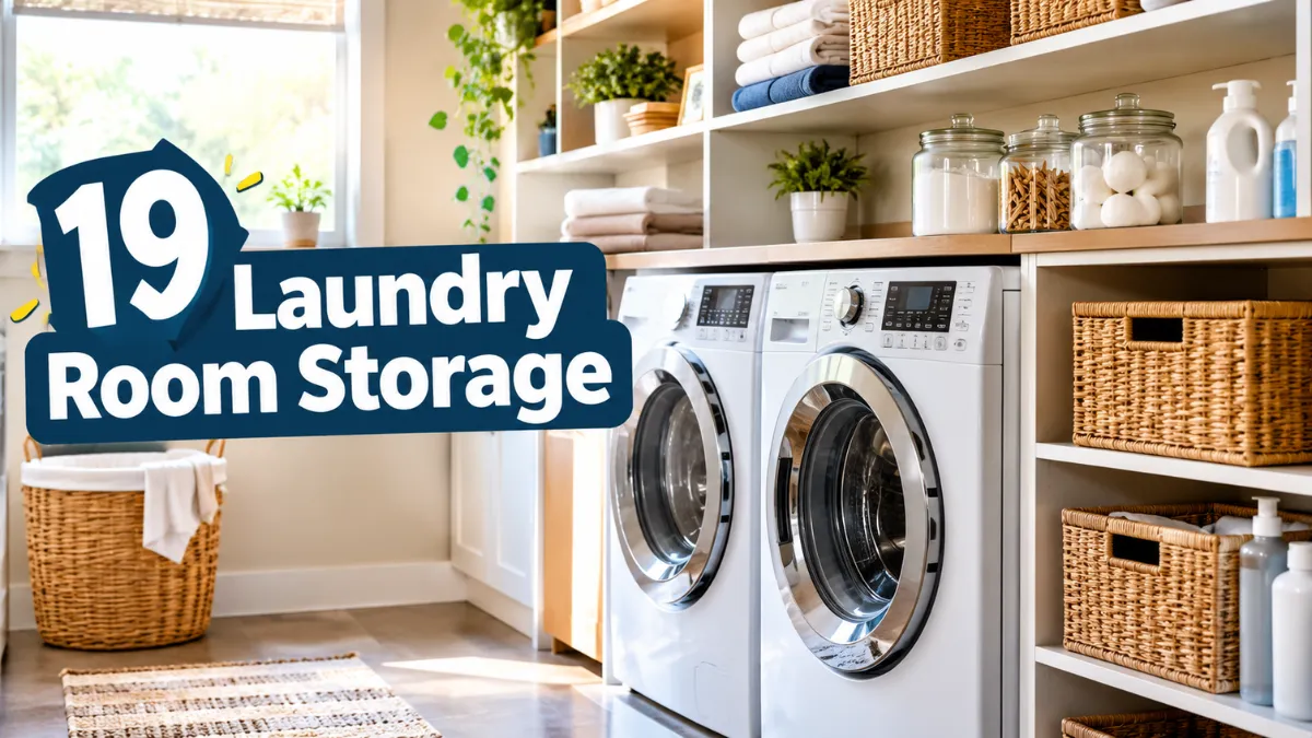 Laundry Room Storage