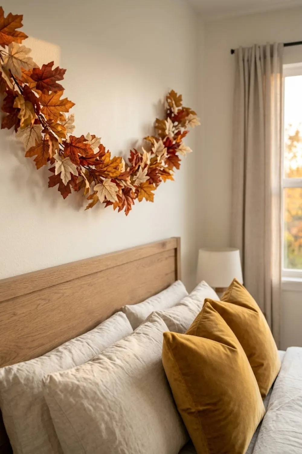 Leaf Garland Headboard