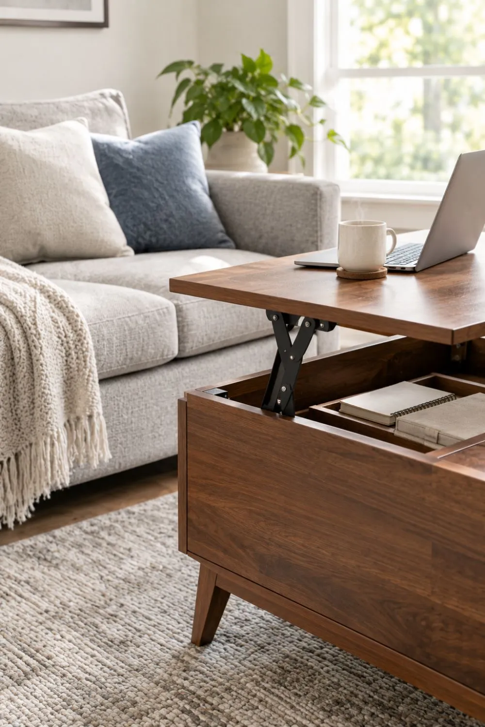 Lift-Top Coffee Table