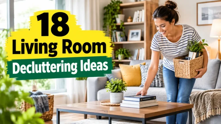 Living Room Decluttering Ideas