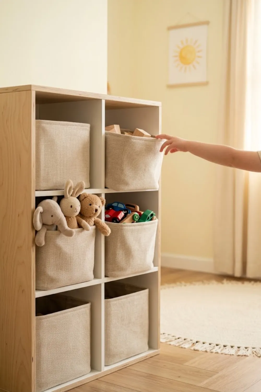 Low Open Cubbies