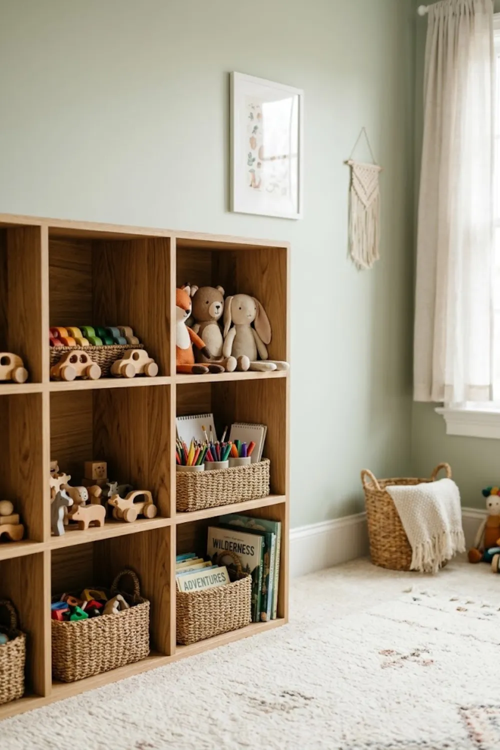 Low Open Cubby Shelves