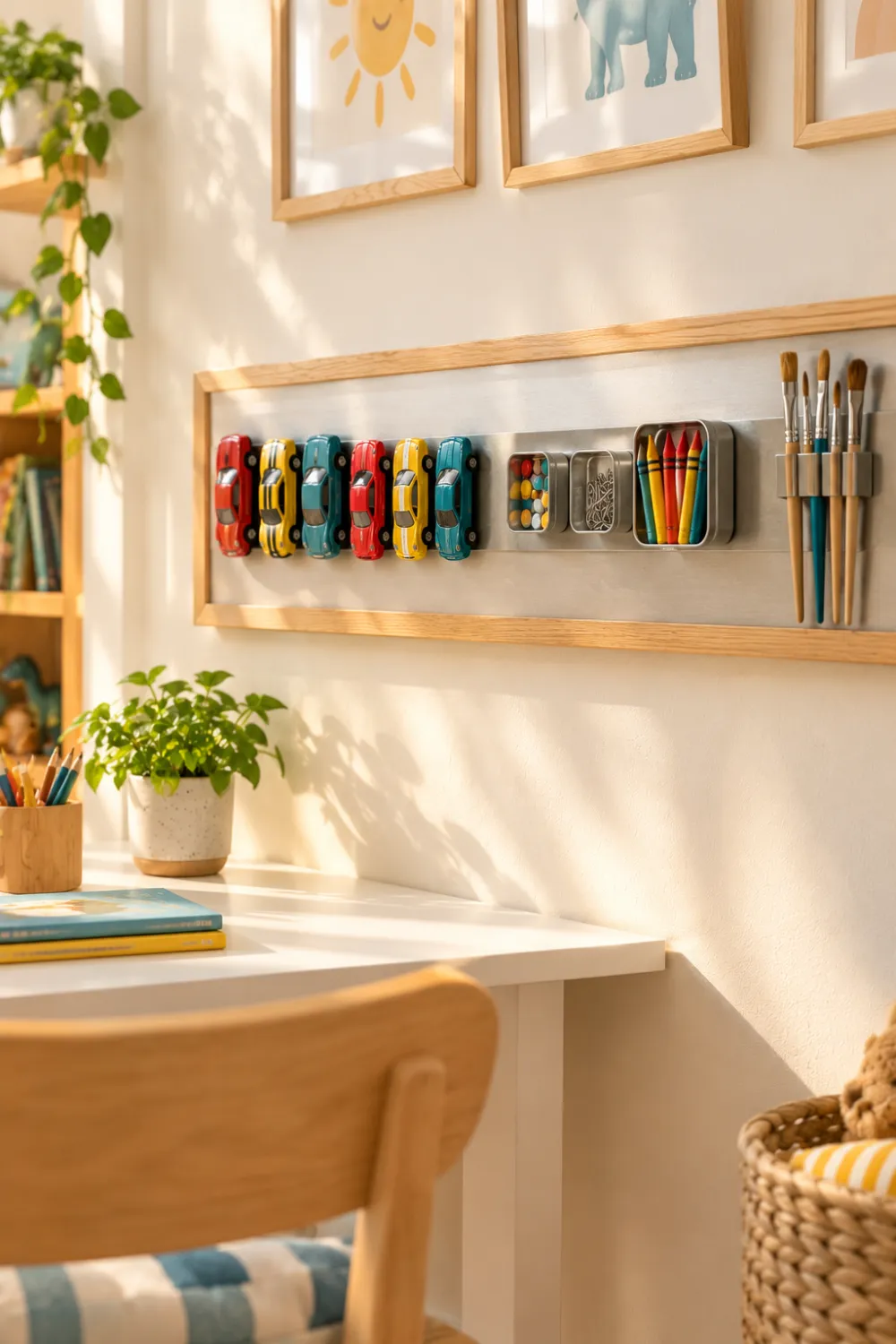 Magnetic Strip Wall