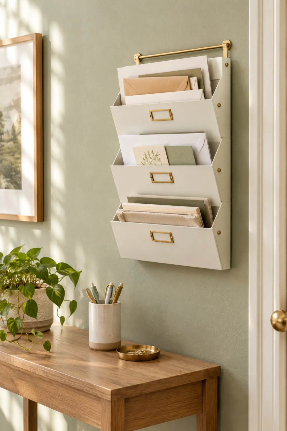 Mail and Paper Station
