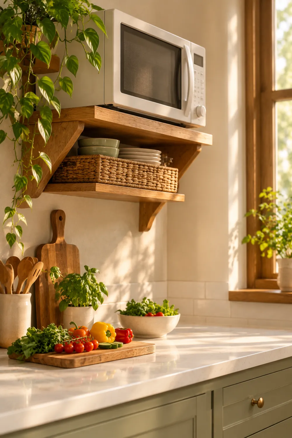Microwave Shelf