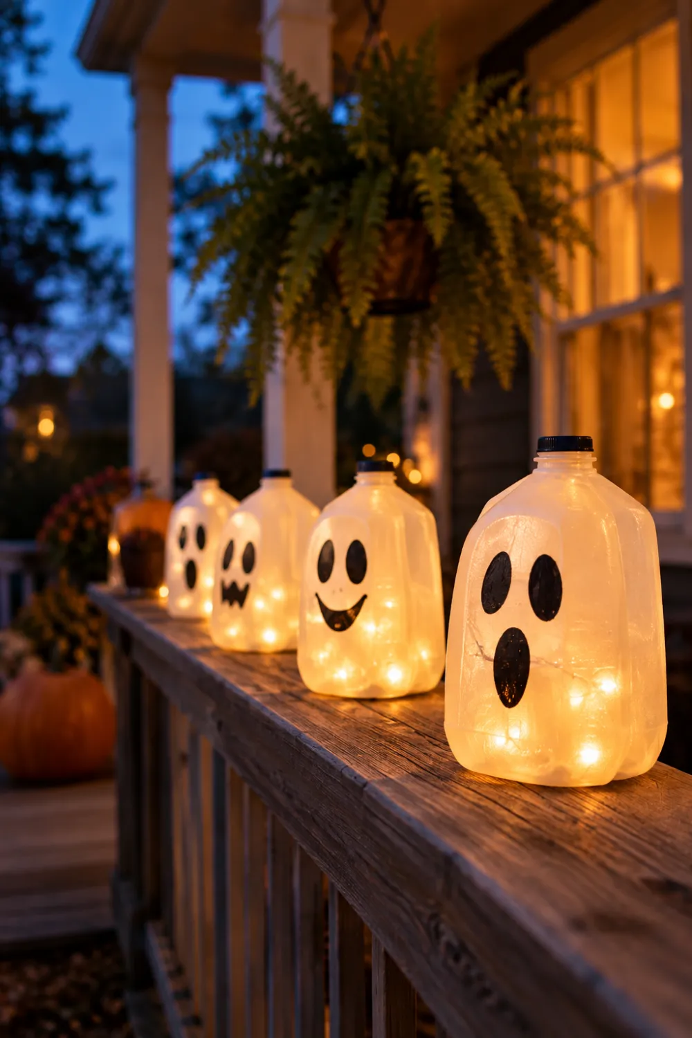 Milk Jug Lanterns