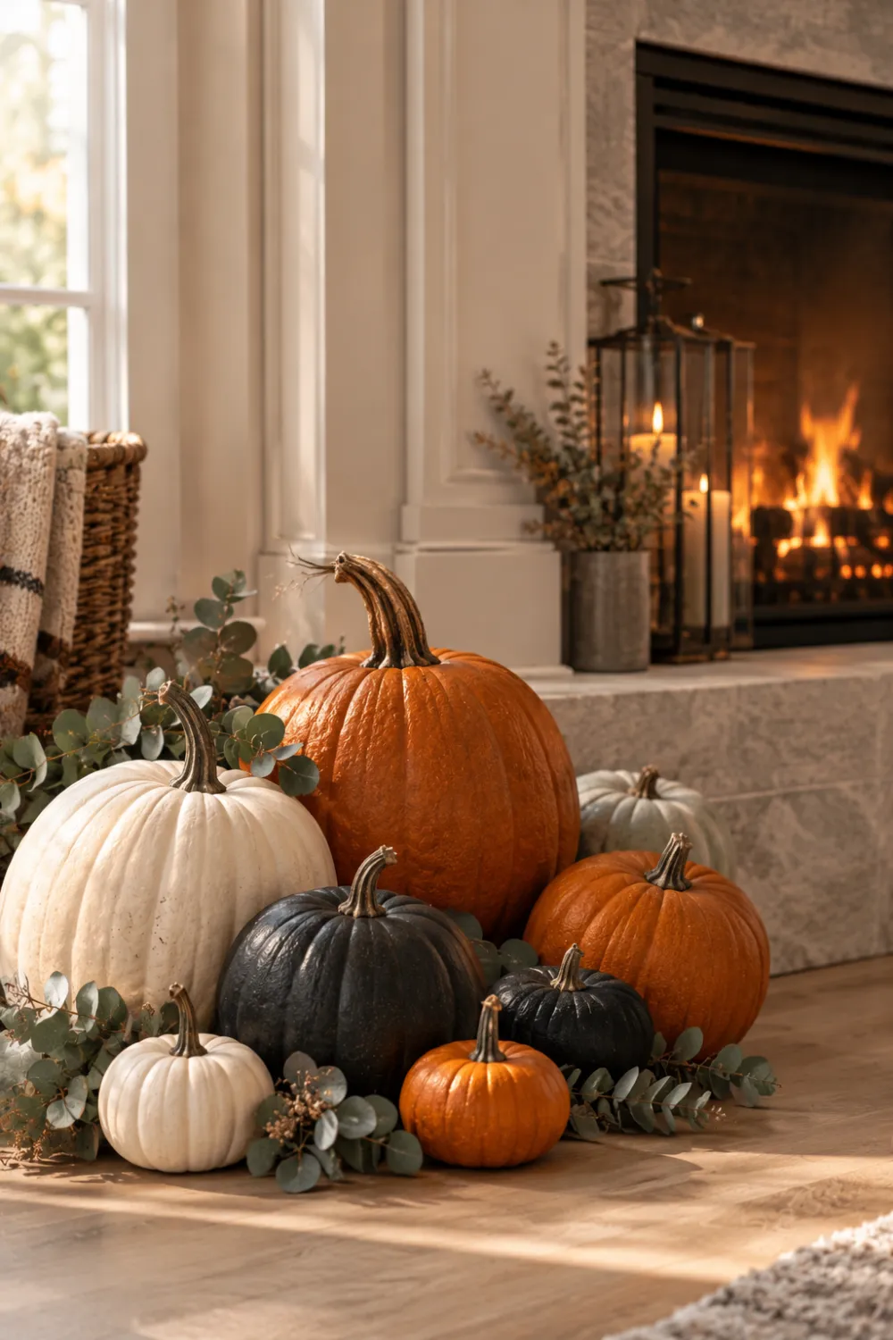 Mixed Pumpkin Display