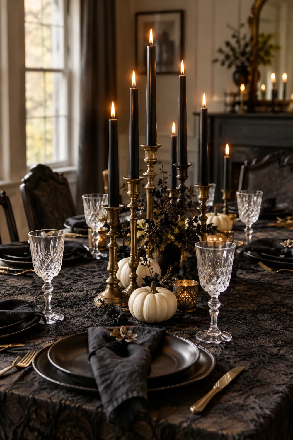 Moody Floral Arrangements