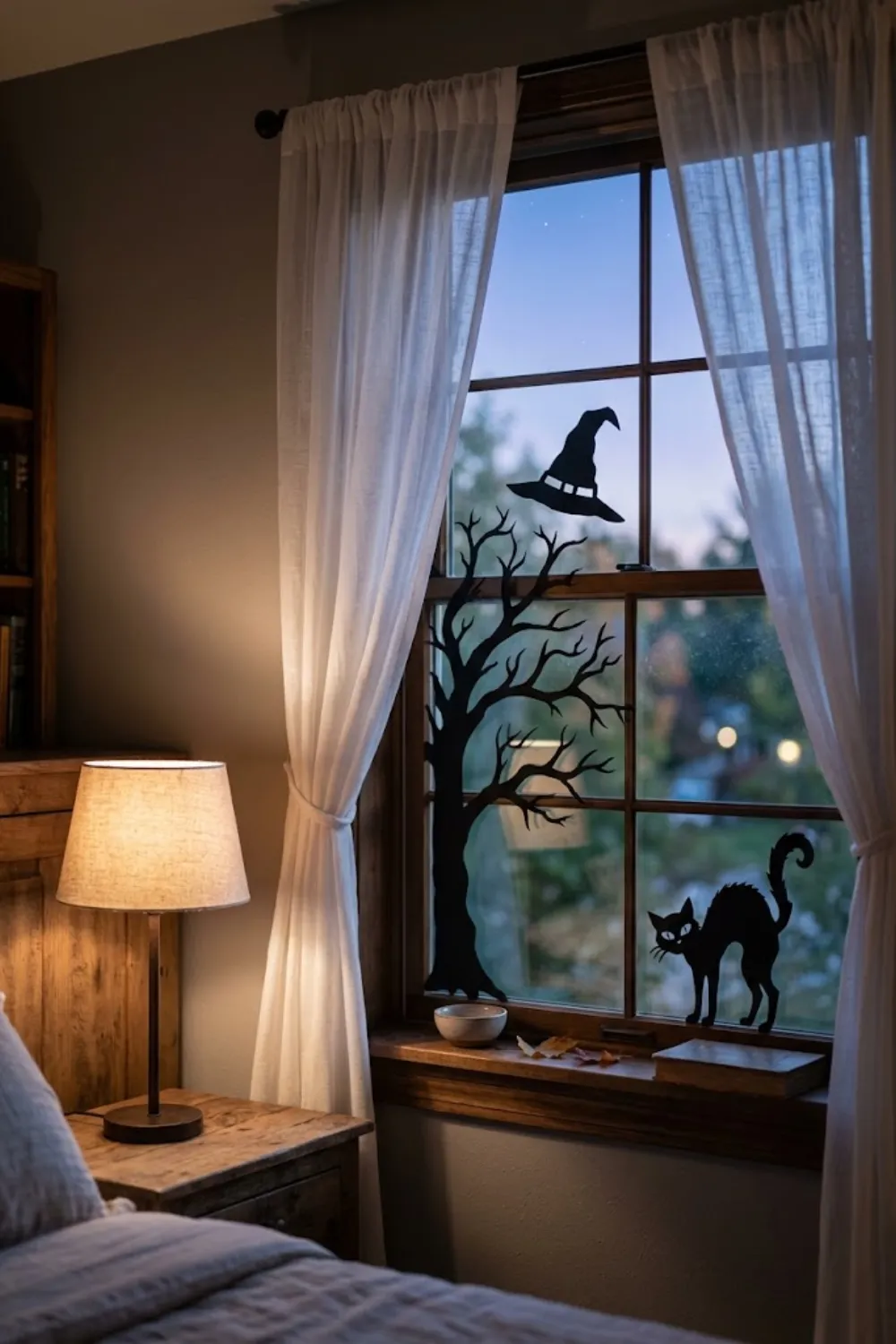 Moody Window Silhouettes