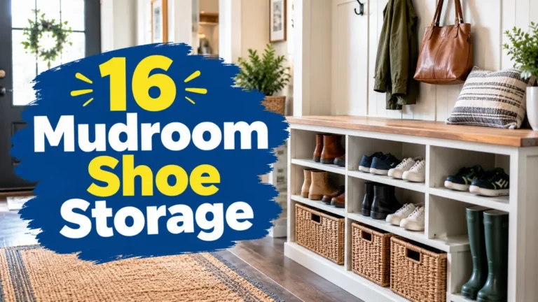 Mudroom Shoe Storage