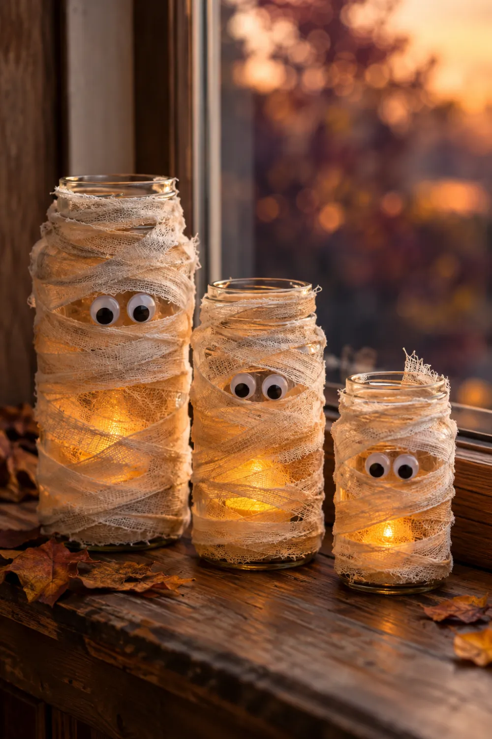 Mummy Mason Jars