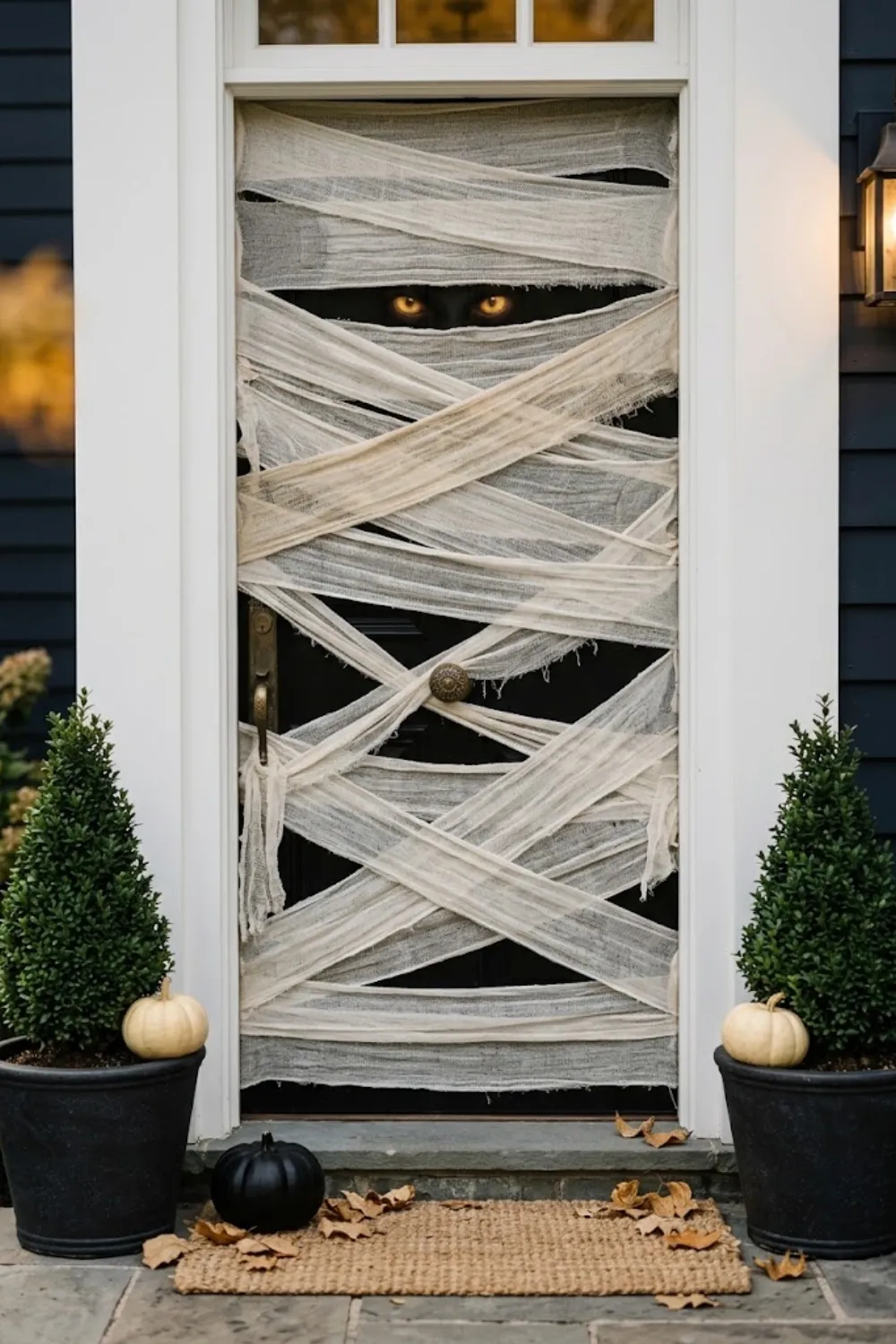 Mummy-Wrapped Door