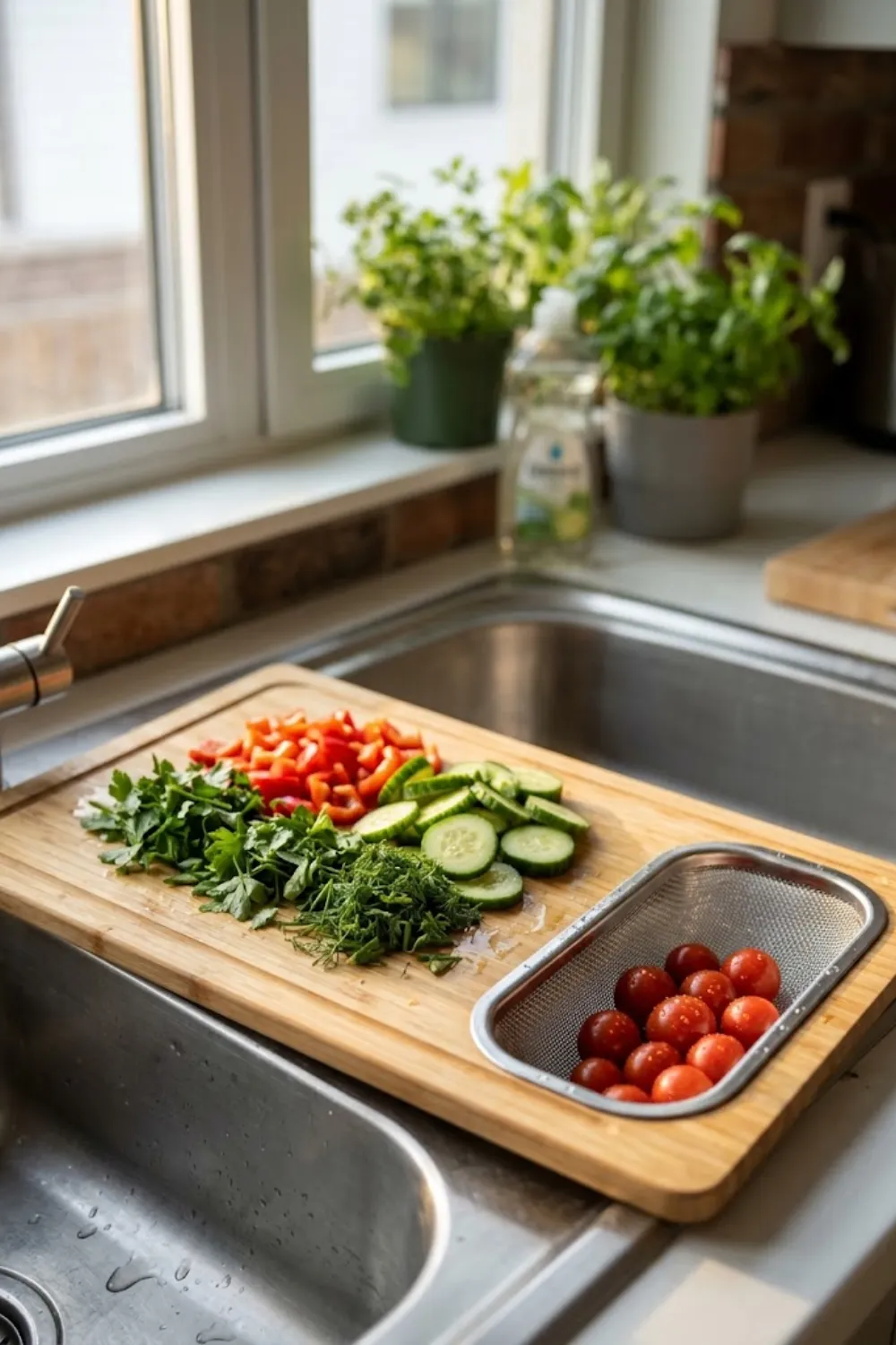 Over-Sink Cutting Board