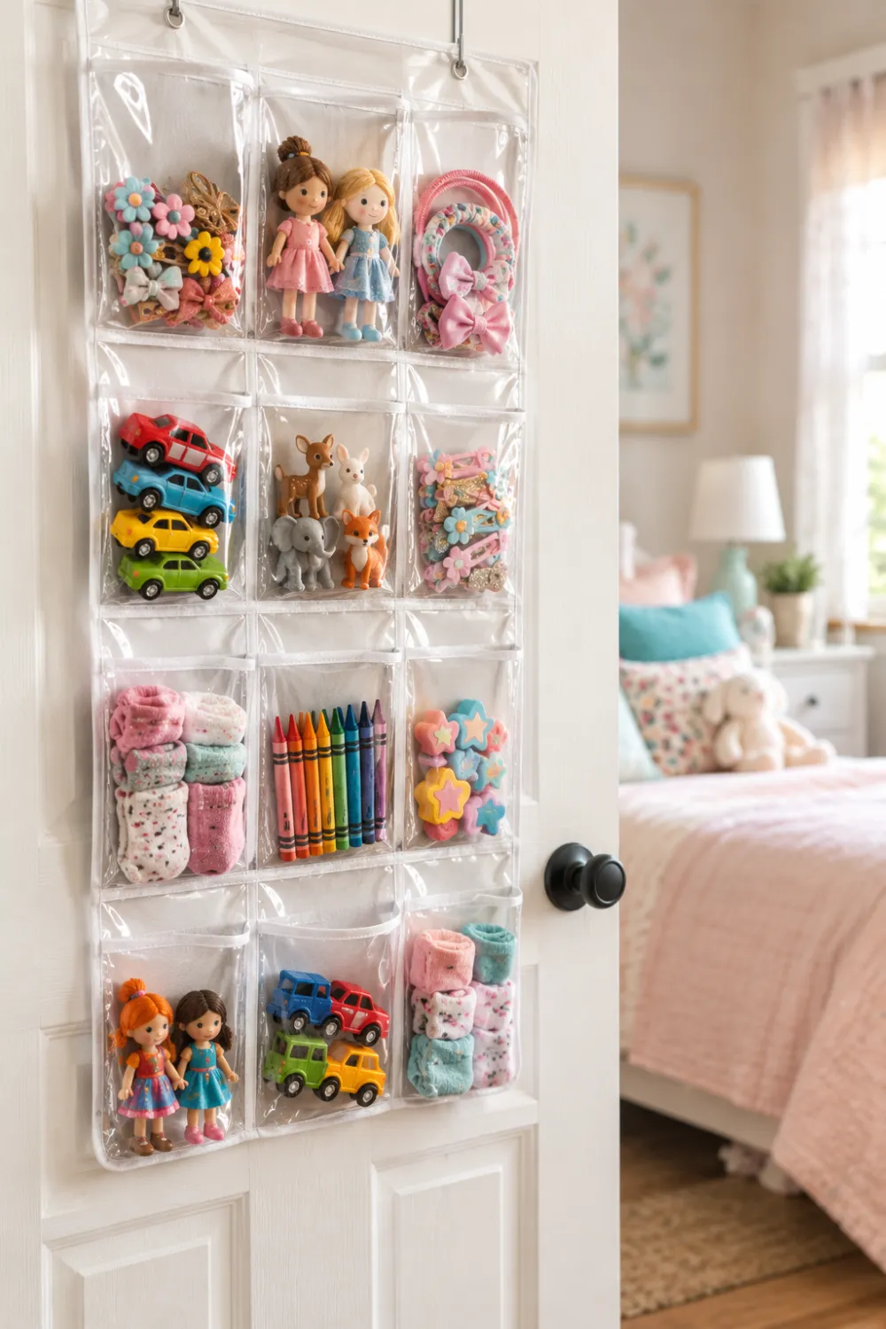 Over-the-Door Shoe Pockets