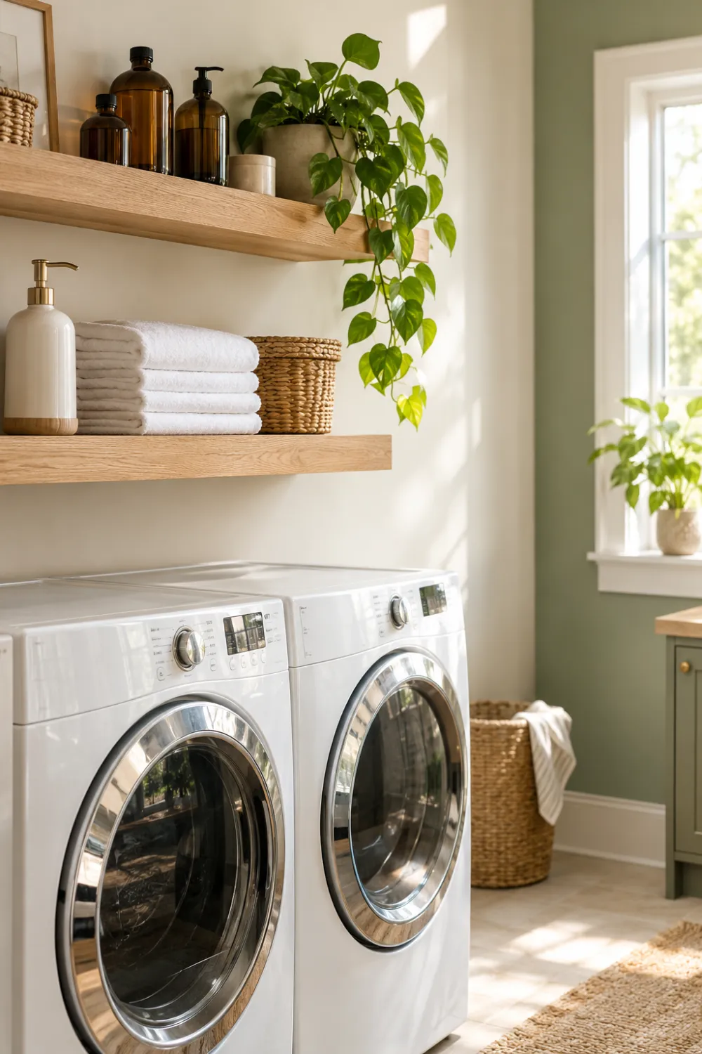 Over-the-Washer Shelves