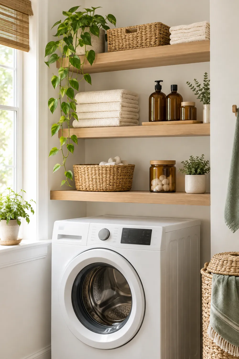 Over-the-Washer Shelves