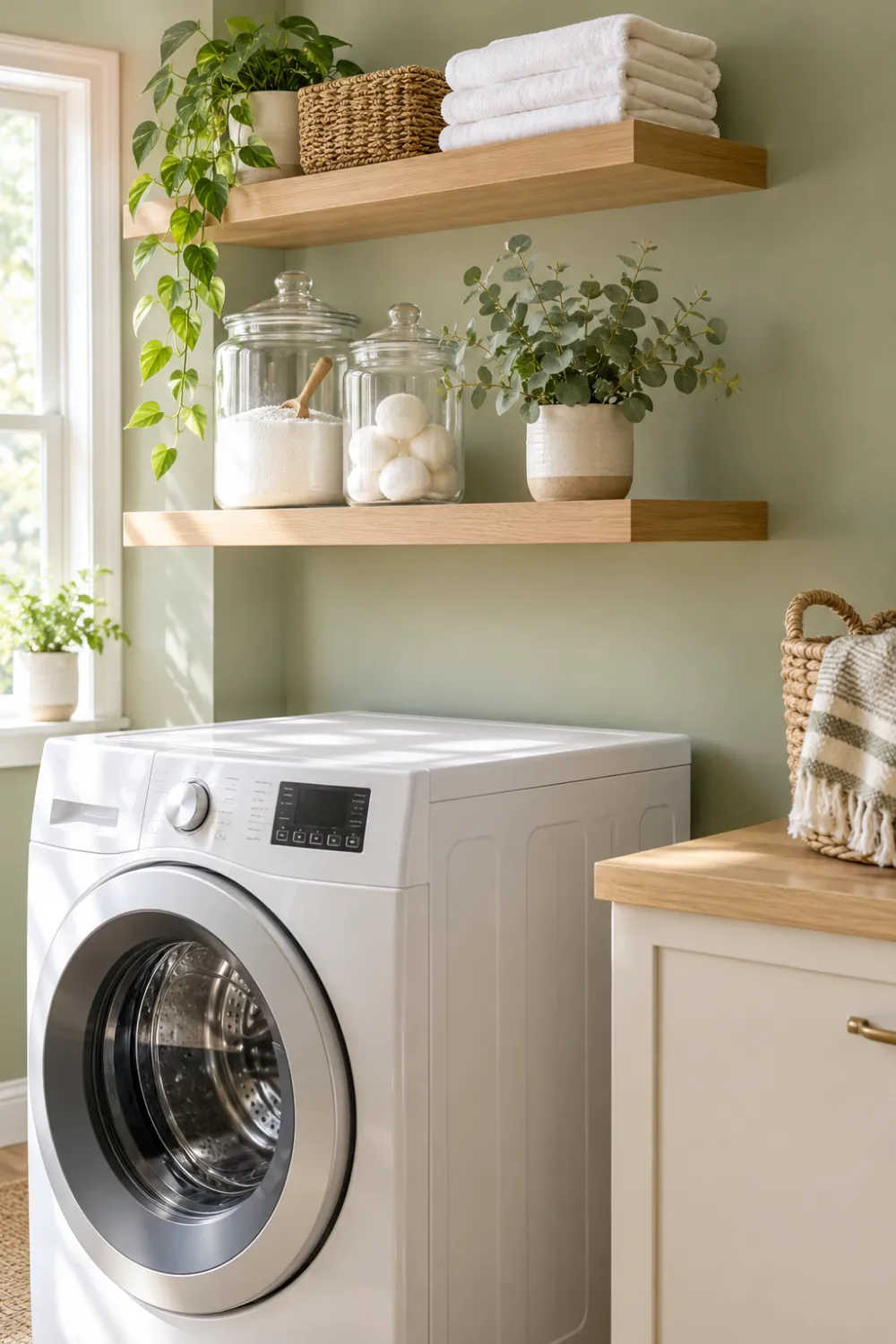 Over-the-Washer Shelves