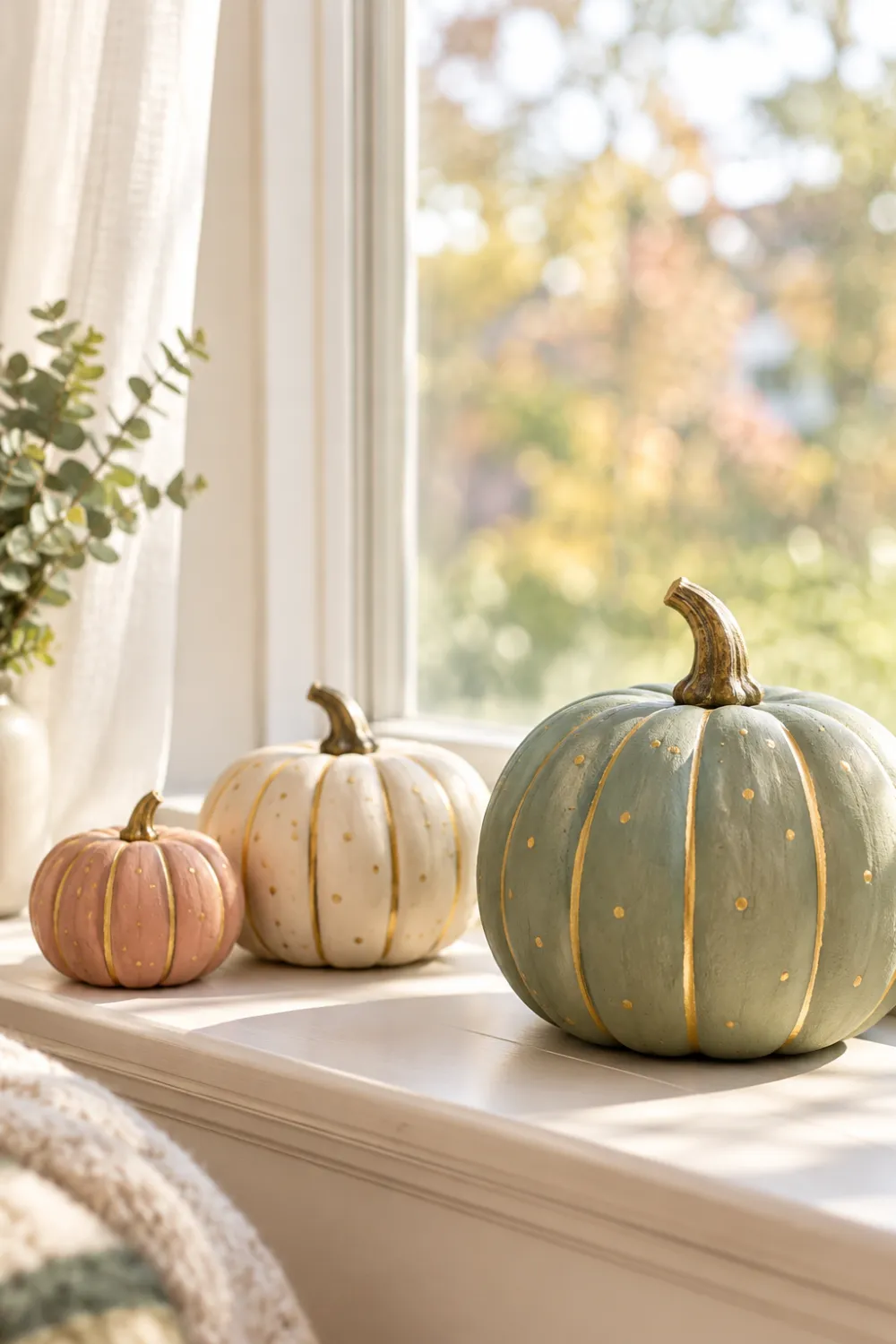 Painted Mini Pumpkins