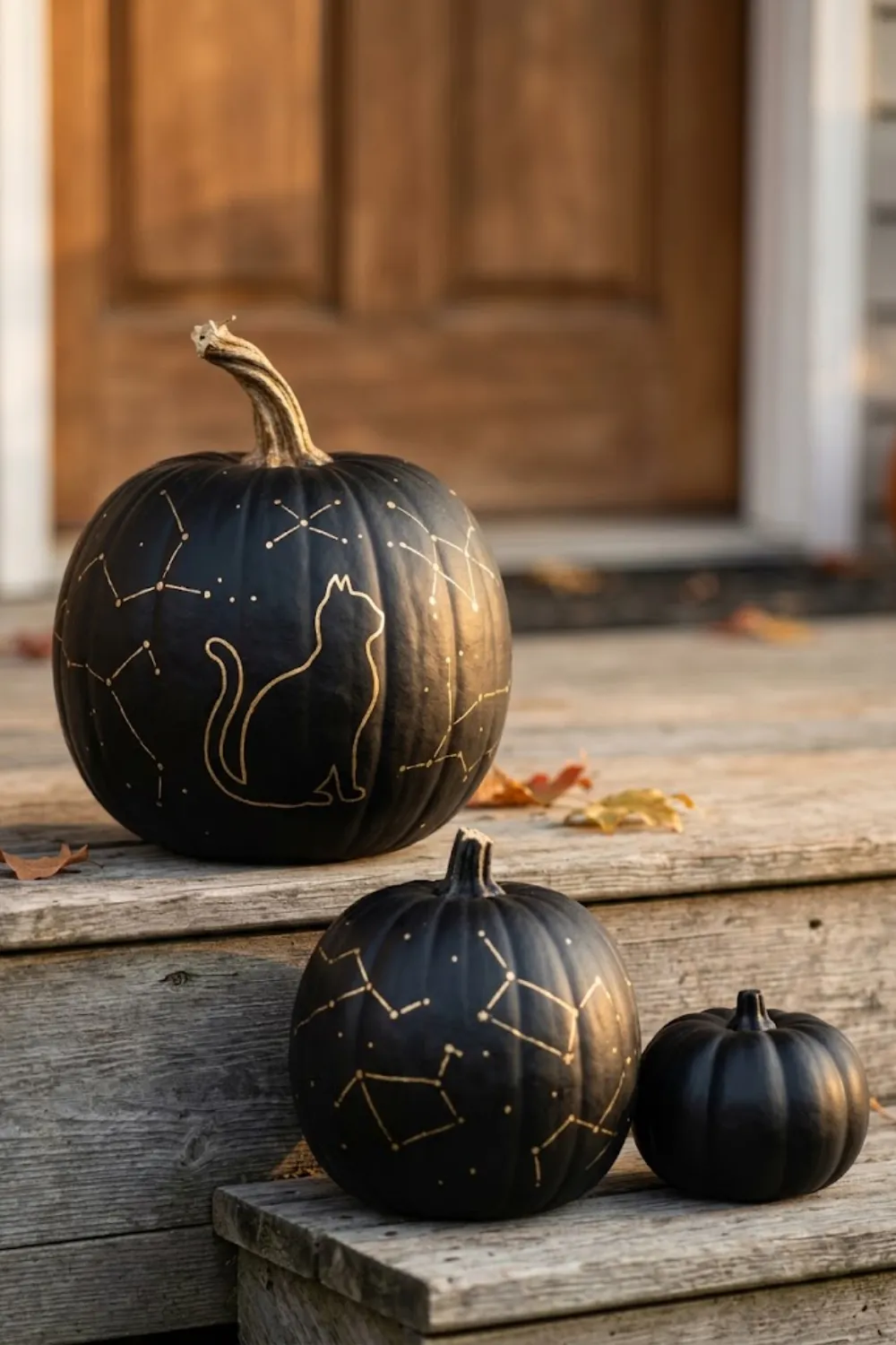 Painted No-Carve Pumpkins