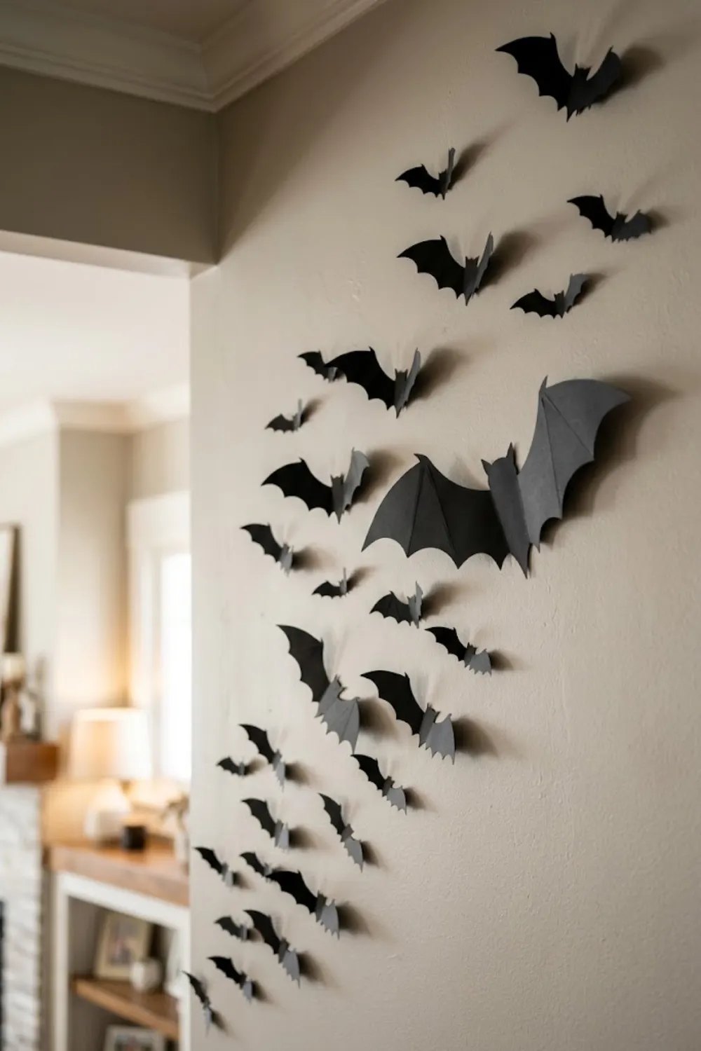 Paper Bat Swarm