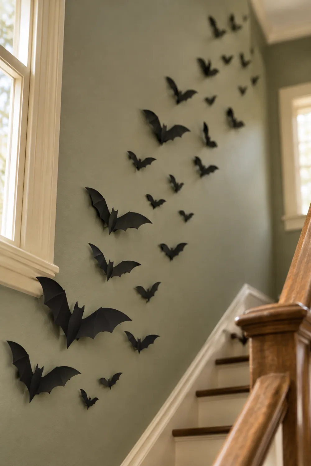 Paper Bat Wall