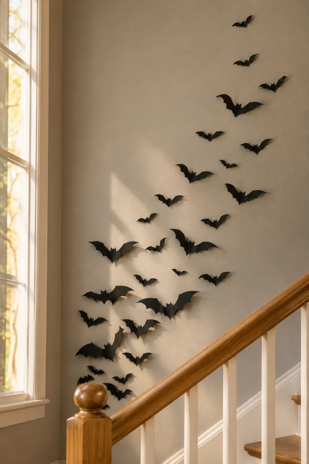 Paper Bat Wall