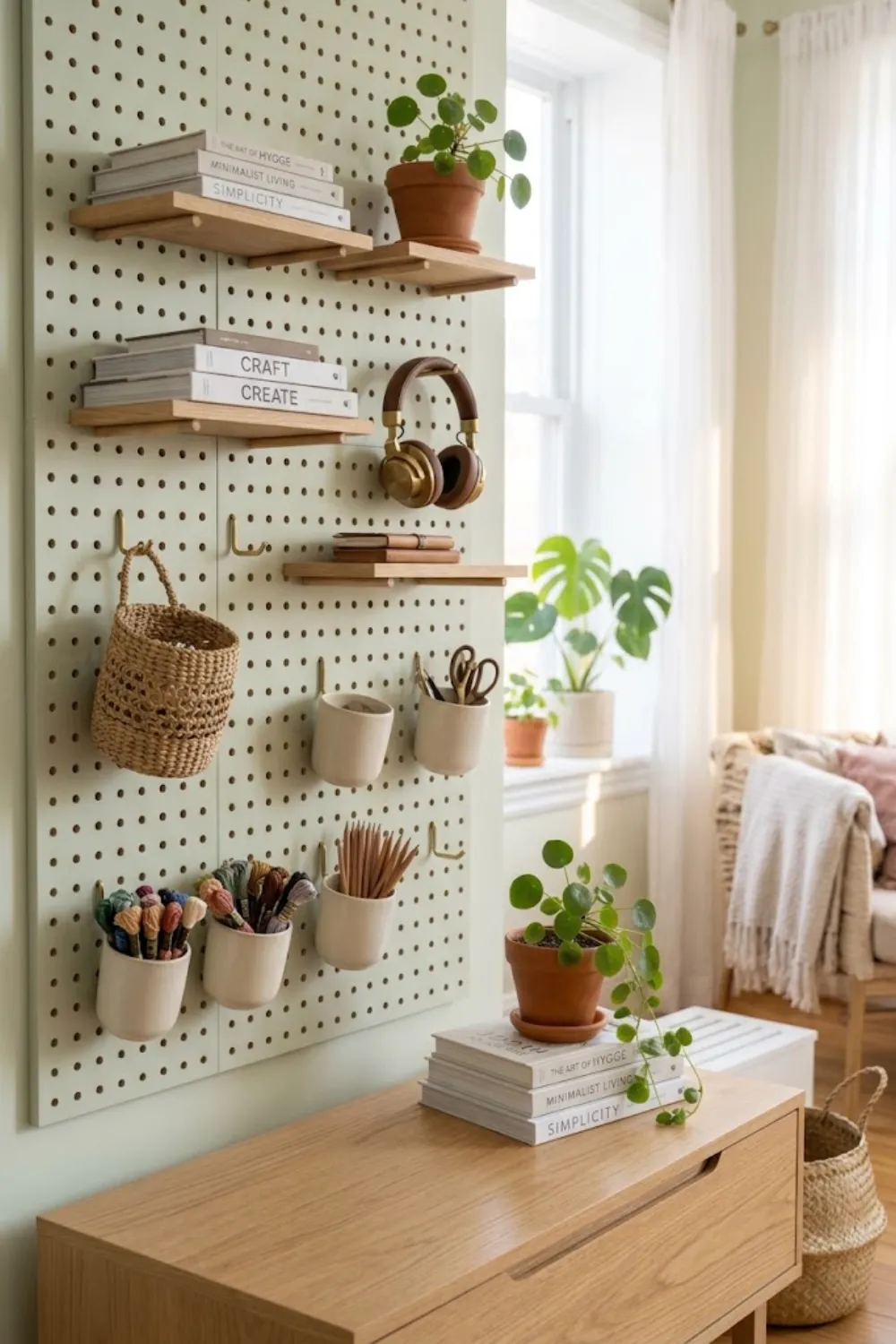 Pegboard Wall