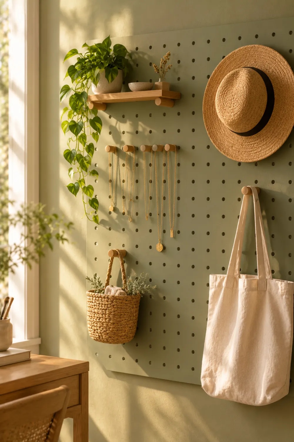 Pegboard Wall