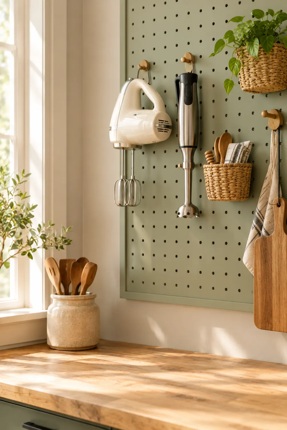Pegboard Wall