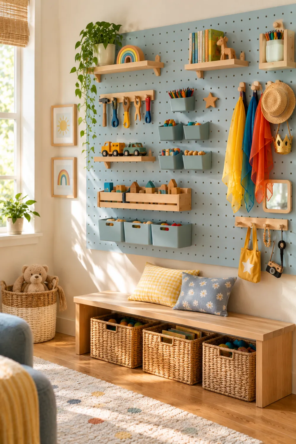Pegboard Wall