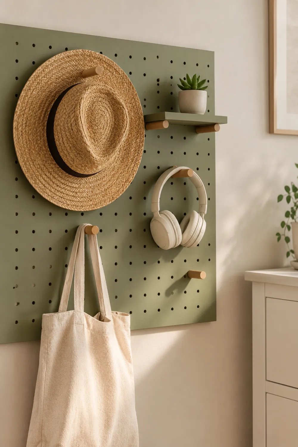 Pegboard Wall