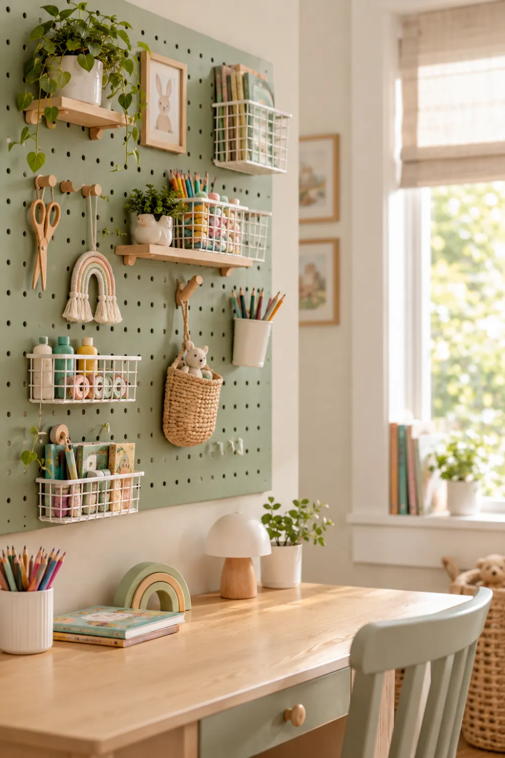 Pegboard Wall
