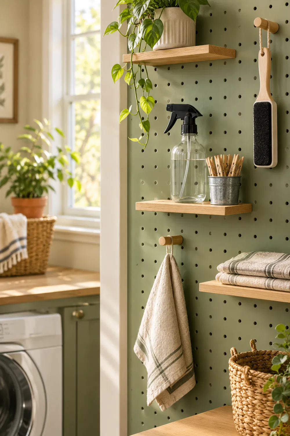 Pegboard Wall
