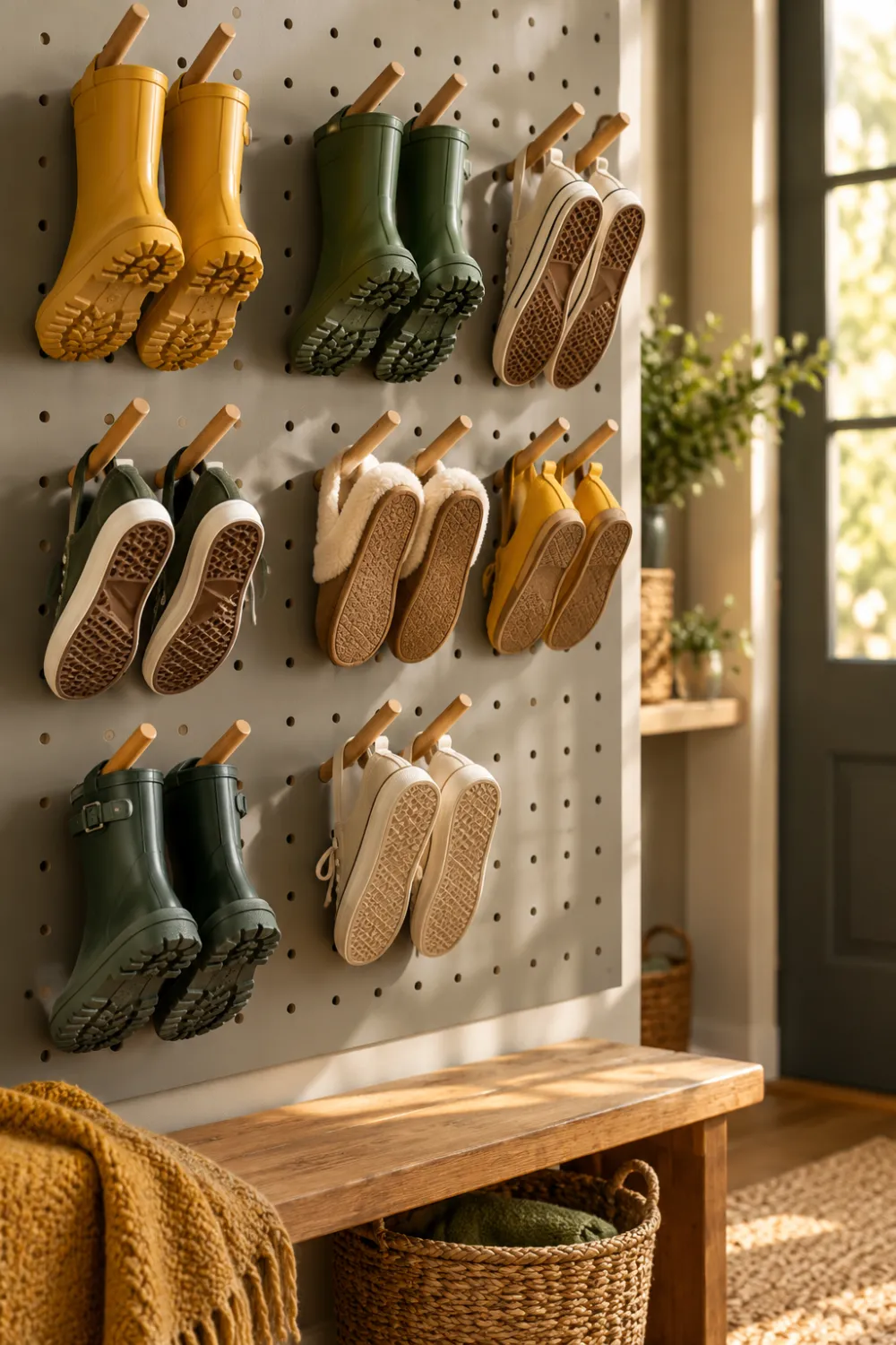 Pegboard Wall
