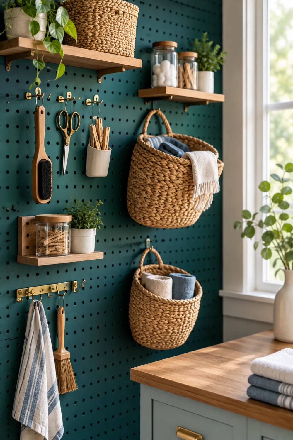 Pegboard Wall