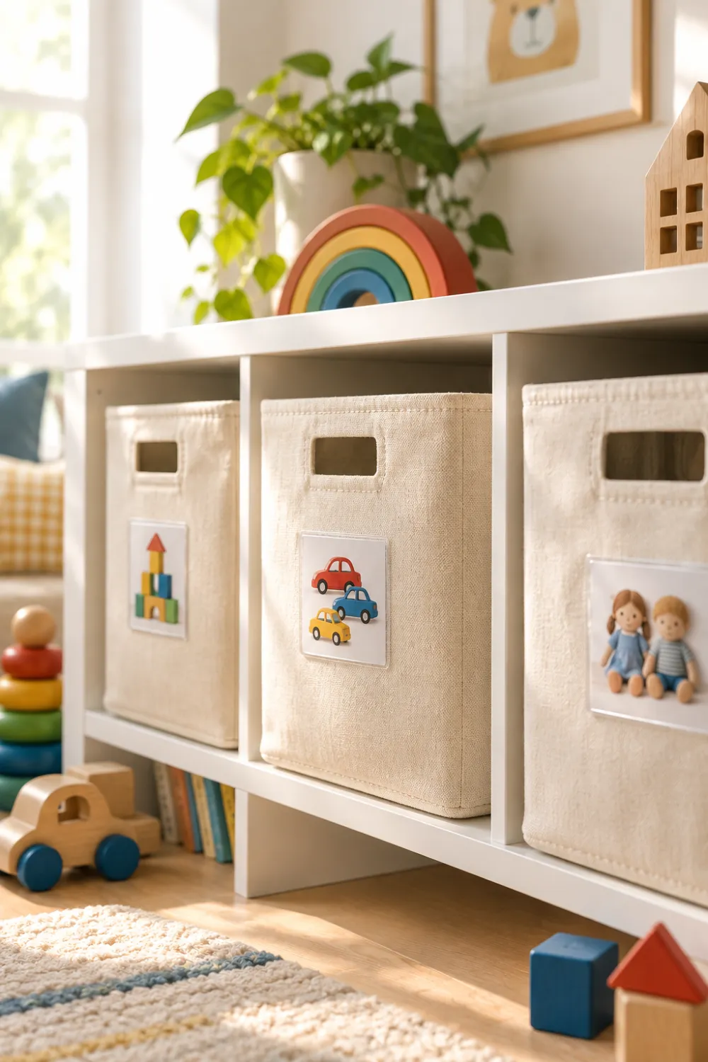 Picture-Label Bins