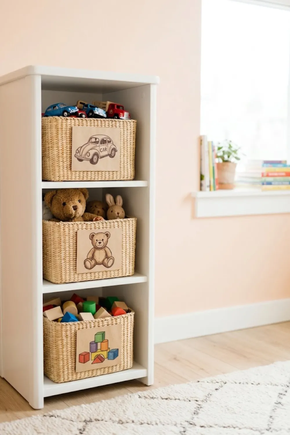 Picture-Labeled Shelves