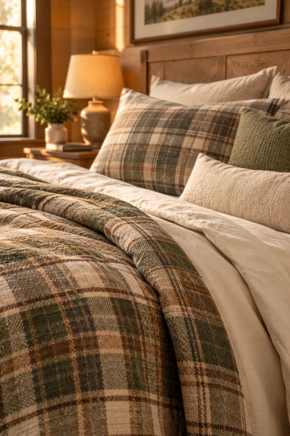 Plaid Duvet