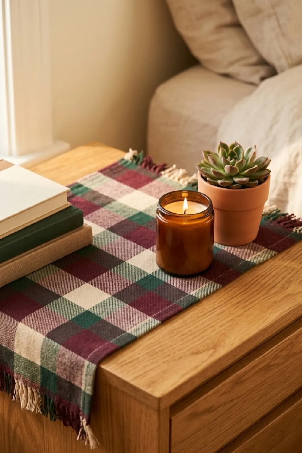 Plaid Table Runner