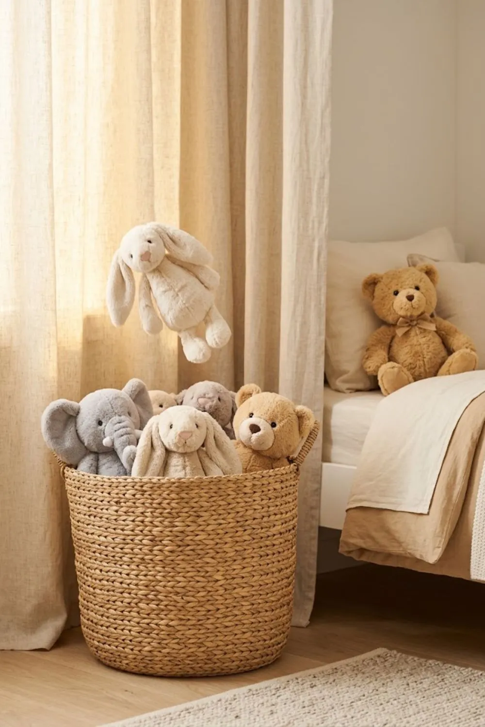 Plush Toy Basket