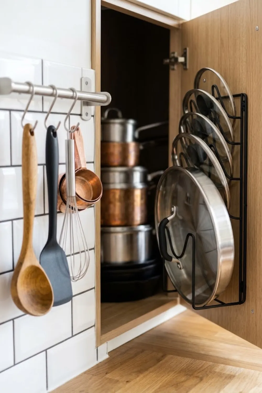 Pot Lid Rack