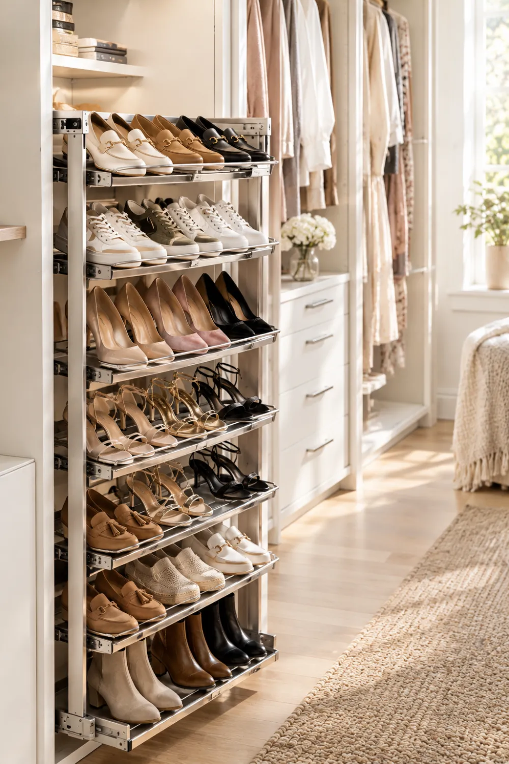 Pull-Out Closet Rack