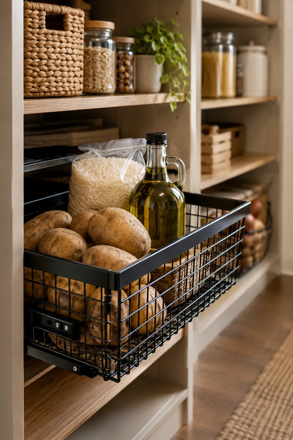 Pull-Out Wire Baskets