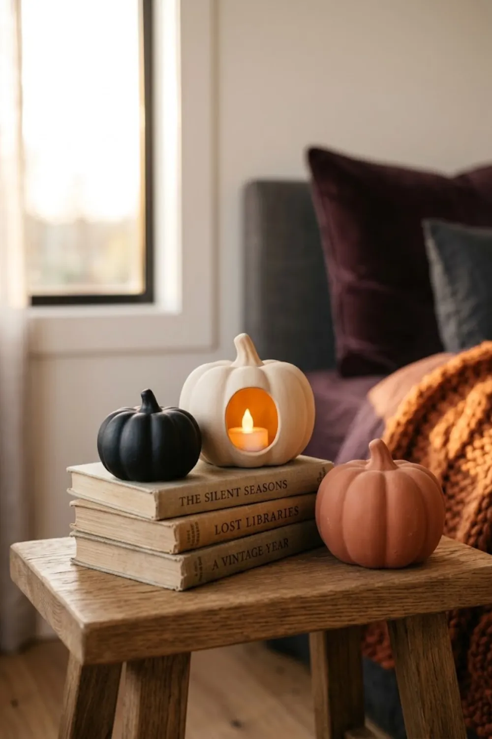 Pumpkin Nightstand